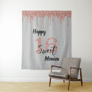 フォトバックグラウンドブーススイート16 16バラ金ゴールド タペストリー