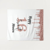 フォトバックグラウンドブーススイート16 16バラ金ゴールド タペストリー (正面(横))