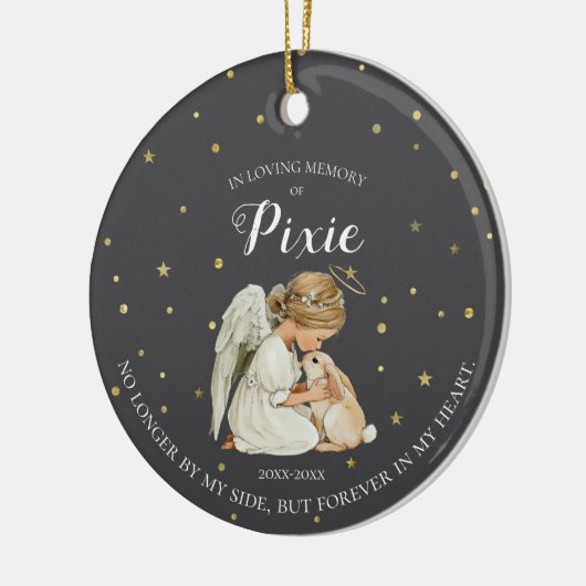 フォトバニーペット記念館 セラミックオーナメント (左)