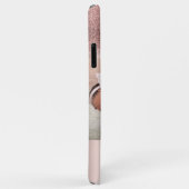 フォトバラ金ゴールドグラデーショングリッタースウィートベビー Case-Mate iPhoneケース (裏面/右)