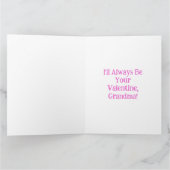 フォトバレンタインおばあちゃん カード (内部)