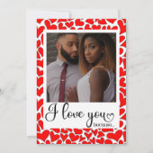 フォトバレンタインデーで愛してる シーズンカード (正面)