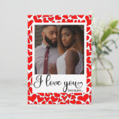 フォトバレンタインデーで愛してる シーズンカード (スタンド正面)