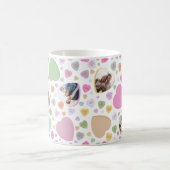 フォトバレンタインデー飴ハートマグカップ コーヒーマグカップ (中央)