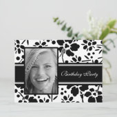 フォトバースデーパーティ招待状 招待状 (スタンド正面)