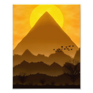 フォトパイザゲムポールドソルモノクロマティカアマレラ フォトプリント           