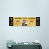 フォトパスター記念バナー教会記念日 横断幕 (トレードショー)