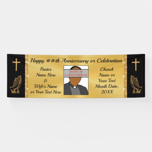 フォトパスター記念バナー教会記念日 横断幕 (横)