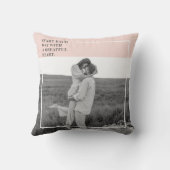 フォトパステルモダンピンクファミリーラブリーギフト クッション (裏面)