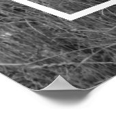 フォトパステルモダンピンクファミリーラブリーギフト ポスター (角)