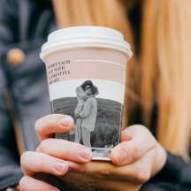 フォトパステルモダンピンクファミリーラブリーギフト