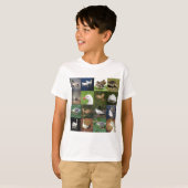フォトパッチワーク広場 – 鳥 Tシャツ (正面フル)