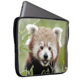 フォトパンダ、動物のラップトップケース。 ラップトップスリーブ (正面右)