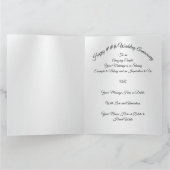 フォトパーソナライズされたの記念日カ結婚ード カード (内部)