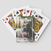 フォトパーソナライズされたカスタム トランプ (裏面)