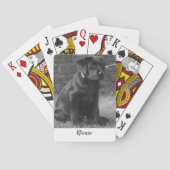 フォトパーソナライズされたカスタム トランプ (裏面)