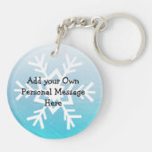 フォトパーソナライズされたキーチェーン キーホルダー (裏面)