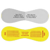 フォトパーソナライズされたソフトボール，すべてのプレーヤーの名前 ソフトボール (パネル)