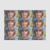 フォトパーソナライズされたティッシュペーパー。自分で作れ! 薄葉紙 (正面)