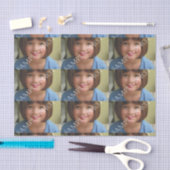 フォトパーソナライズされたティッシュペーパー。自分で作れ！ 薄葉紙 (クラフト)