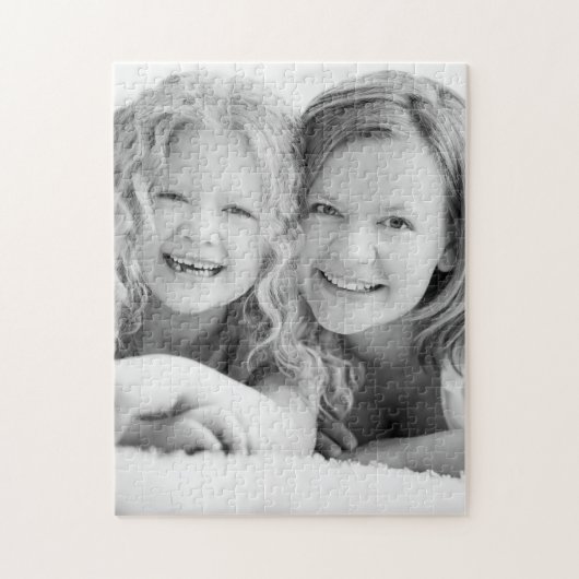 フォトパーソナライズされたパズル。自分で作れ！ ジグソーパズル (縦)