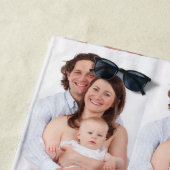 フォトパーソナライズされたビーチタオル ビーチタオル (インサイチュ)