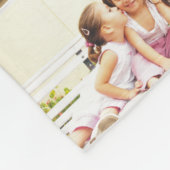 フォトパーソナライズされたフリースブランケット。自分で作れ! フリースブランケット (角)