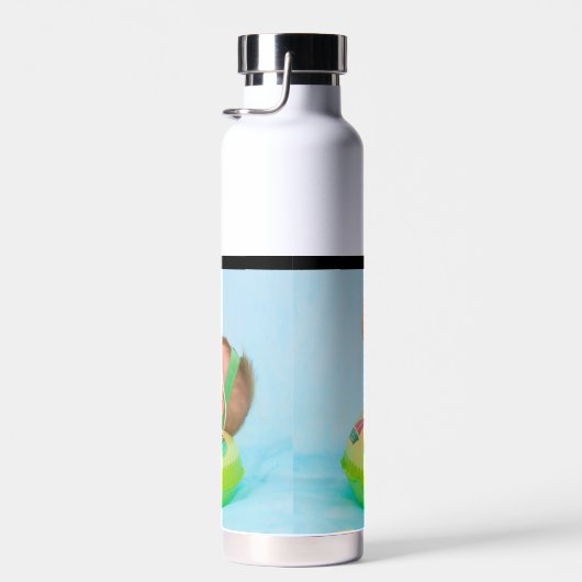 フォトパーソナライズされたベビーラブ&ネームメモリーズ ウォーターボトル (右面)