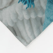 フォトパーソナライズされたベビーラブ&ネームメモリーズ フリースブランケット (角)