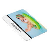 フォトパーソナライズされたベビーラブ&ネームメモリーズ マグネット (右側)