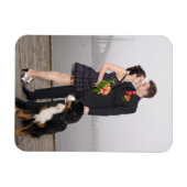 フォトパーソナライズされたマグネット マグネット (横)