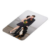 フォトパーソナライズされたマグネット マグネット (左側)