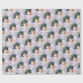 フォトパーソナライズされたラカスタムッピング紙 ラッピングペーパー (フラット)