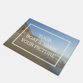 フォトパーソナライズされた波止場マット ドアマット (アングル)