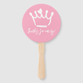 フォトパーソナライズされた誕生日ハンドファン ハンドファン (裏面)