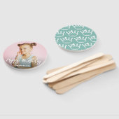 フォトパーソナライズされた誕生日ハンドファン ハンドファン (組立なし)