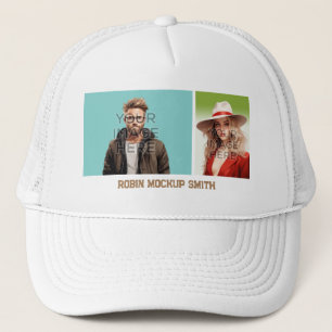 フォトパーソナライズカスタムされた野球帽 キャップ