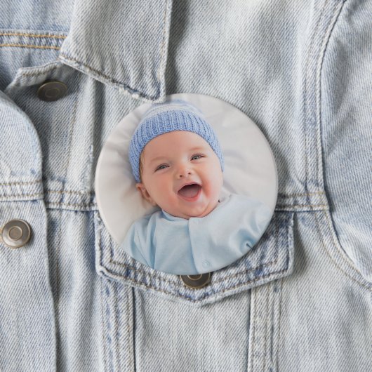 フォトパーソナル自分の写真を追加 缶バッジ (インサイチュ)