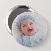 フォトパーソナル自分の写真を追加 缶バッジ (正面&裏面)