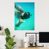 フォトパーフェクトシュノーケリング ポスター (ホームオフィス)