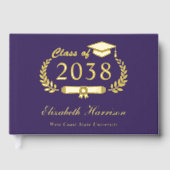 フォトパープエレガントル卒業式パーティー ゲストブック (正面)