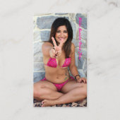 フォトビキニコーヒードライブスルーロイヤリティカード ロイヤリティカード (正面)