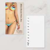 フォトビキニバリスタドライブスルーカスタマイズホテル ロイヤリティカード (正面/裏面)