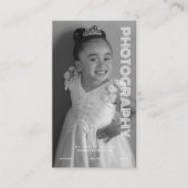 フォトビジネス図形カラーブロックフェイクフォイル 名刺 (正面)