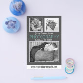 フォトビジネス配布資料の大きなサンプル写真 チラシ (シングル)