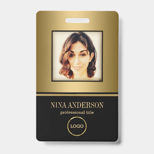 フォトビジネス バッジ (Front)