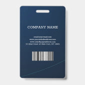 フォトビジネスIDロゴ バッジ (裏面)