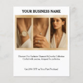 フォトビミニマルジネスマーケティングの個人用設定 チラシ (正面)