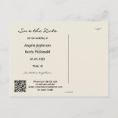 フォトビーチまたは宛先ポストカードを保存する 案内ポストカード (裏面)