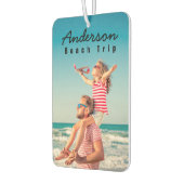 フォトビーチトリップ カーエアーフレッシュナー (左)